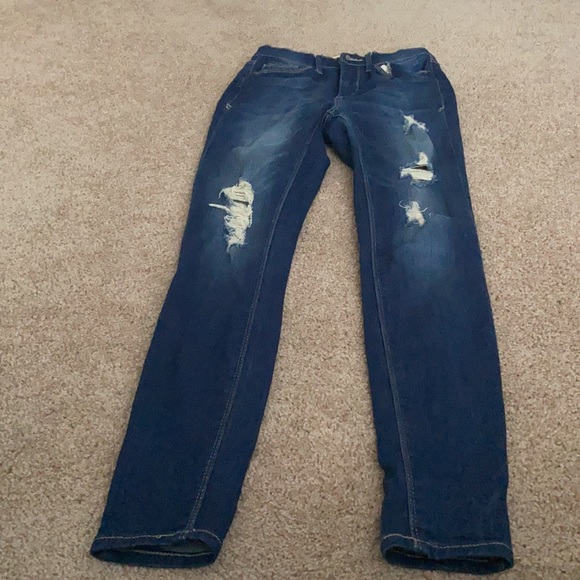2 pair of mudd flex stretch size 1 jeans. I pair NWT. - Picture 7 of 9